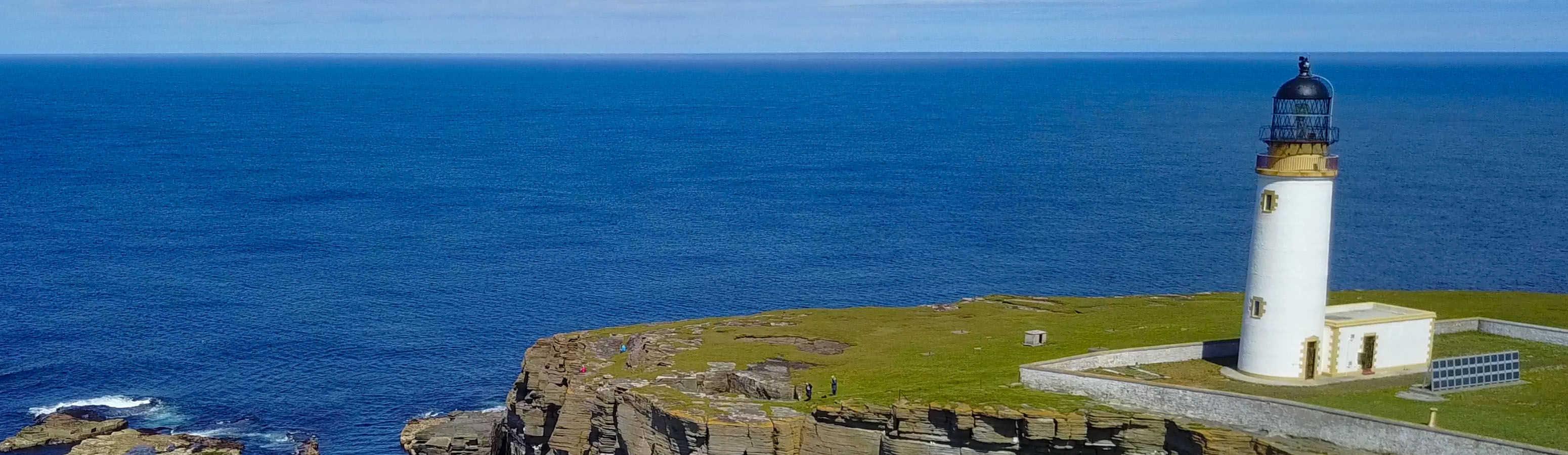 A tömítések mögött Orkney-n, Skócia egyik legszebb szigetén