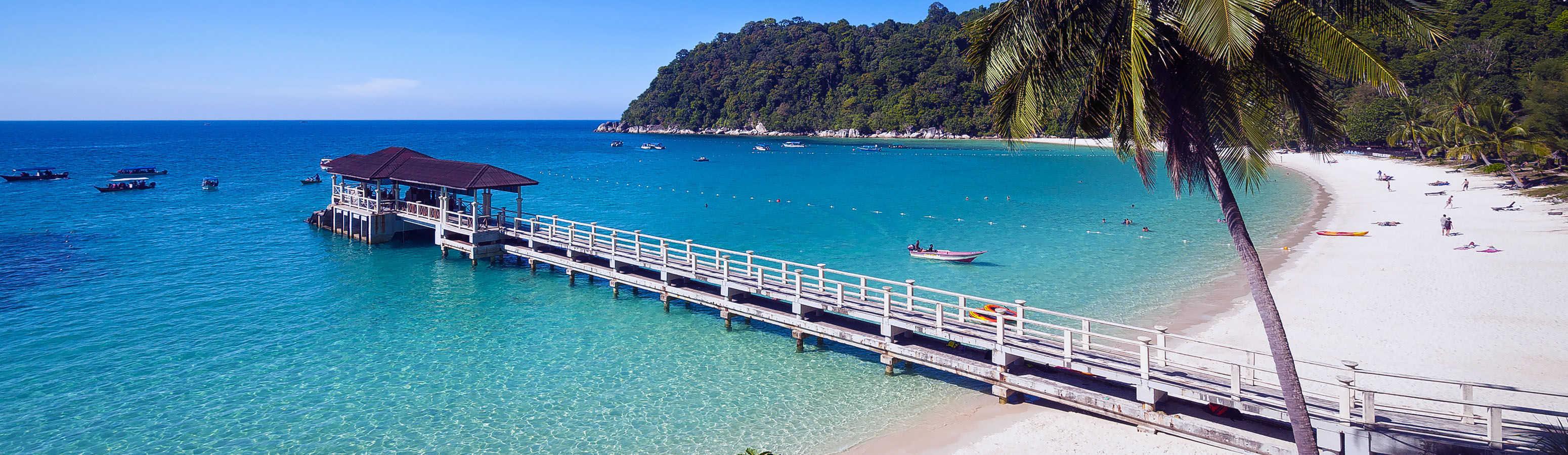 Experience the perfect sunbath on the Seribuat archipelago